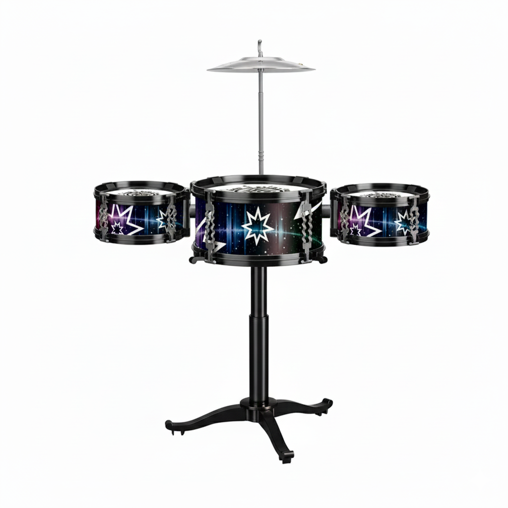 Детская барабанная установка DX 1003 B со стулом (30776715)