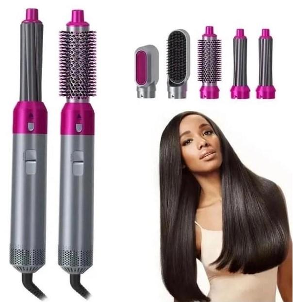 Стайлер Hot Air Styler 5в1 для укладання волосся 1000 Вт з кейсом (15301936) - фото 2