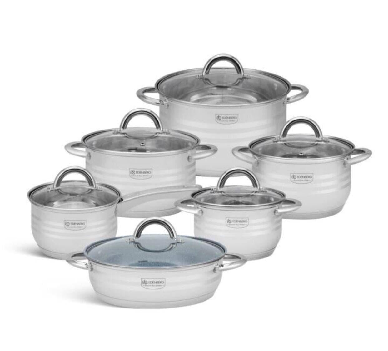 Набор кастрюль Edenberg EB-4043 12 пр.