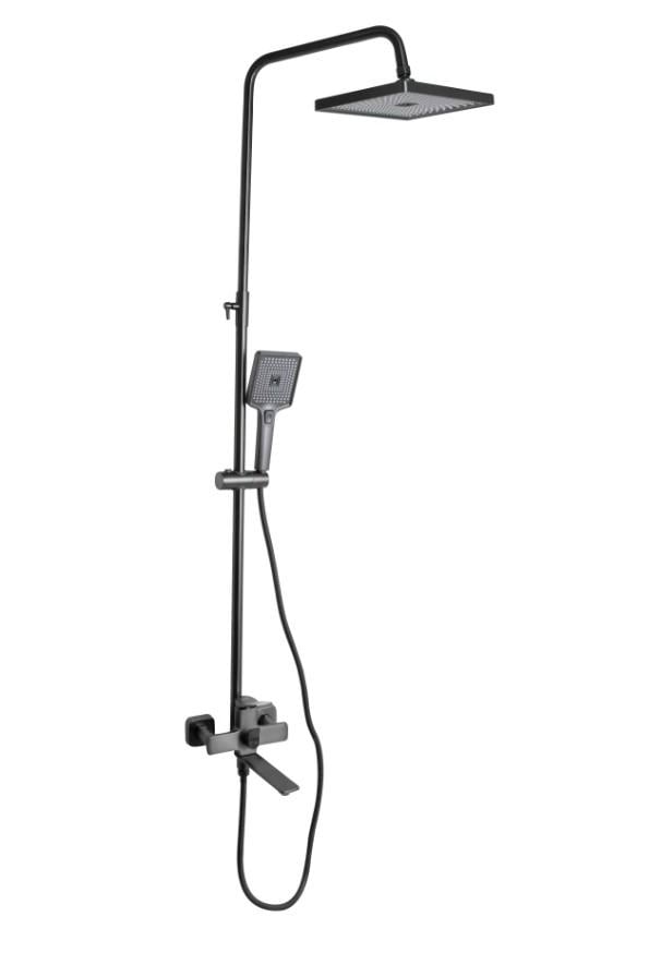 Душевая система универсальная Qtap Presto Graphite (QTPRE111GRP45585)
