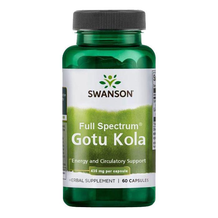 Витамины Swanson Gotu Kola 435 mg 60 капс.
