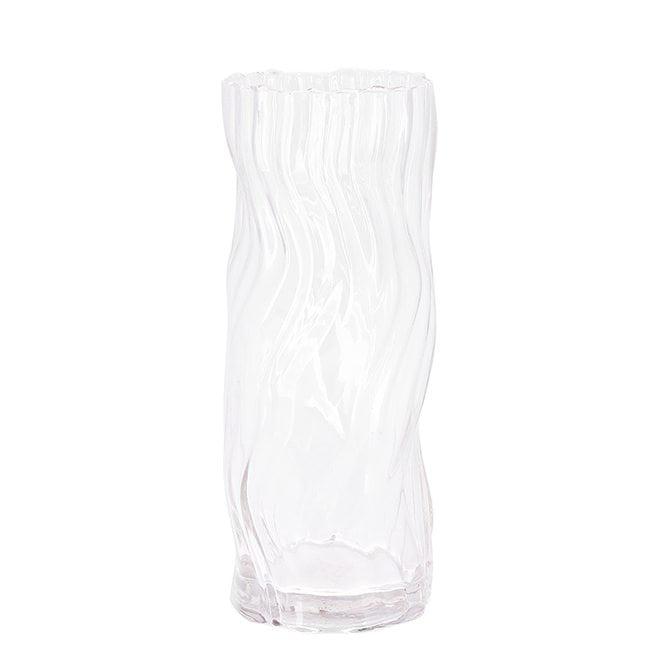 Ваза стеклянная Flora Infinity 30 см Прозрачный (DR017520)