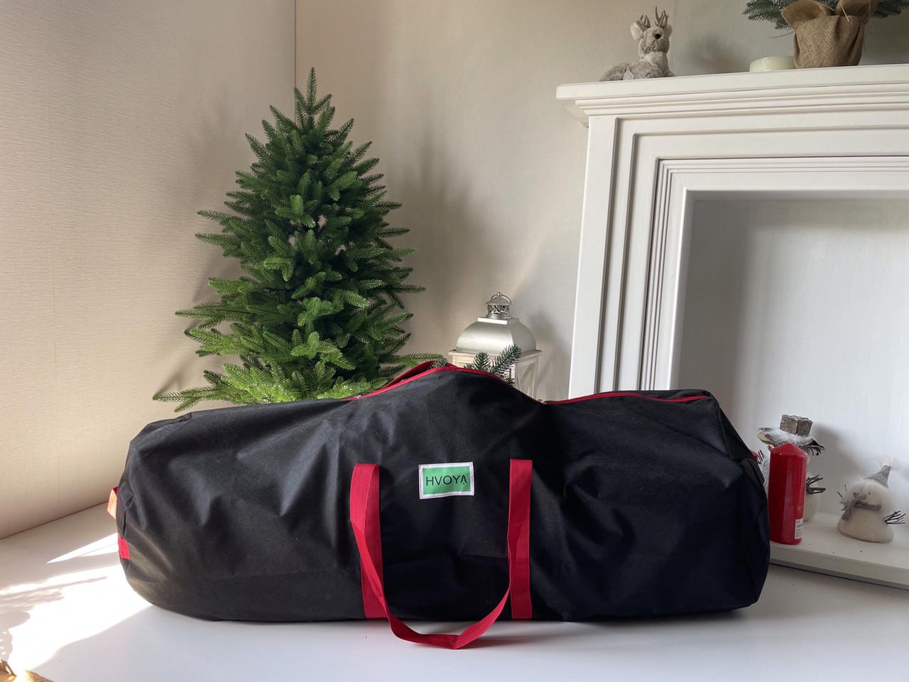 Сумка-чохол SGH для зберігання штучної ялинки до 2 м Чорний/Червоний (00015) Сумка-чохол SGH для зберігання штучної ялинки до 2 м Чорний/Червоний (00015)