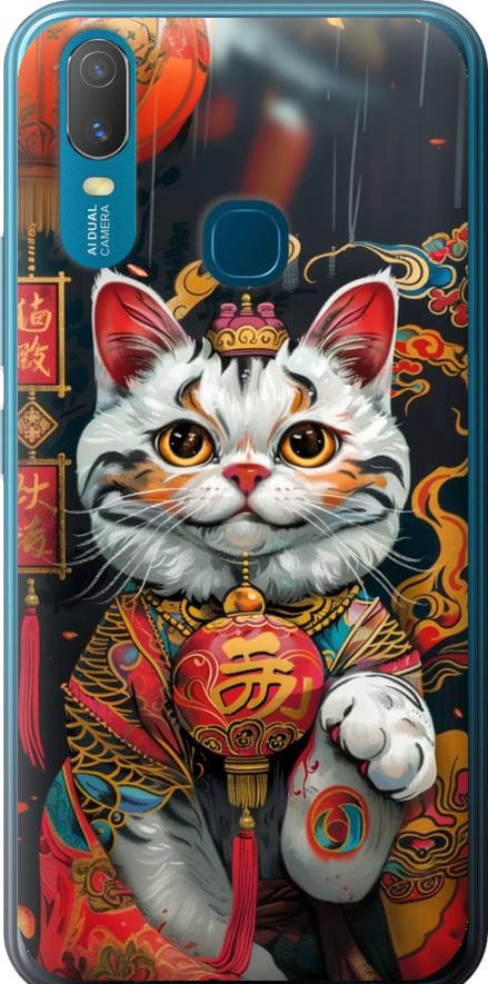 Чехол на Vivo Y11 China Cat v2 (6135t-629-42517)