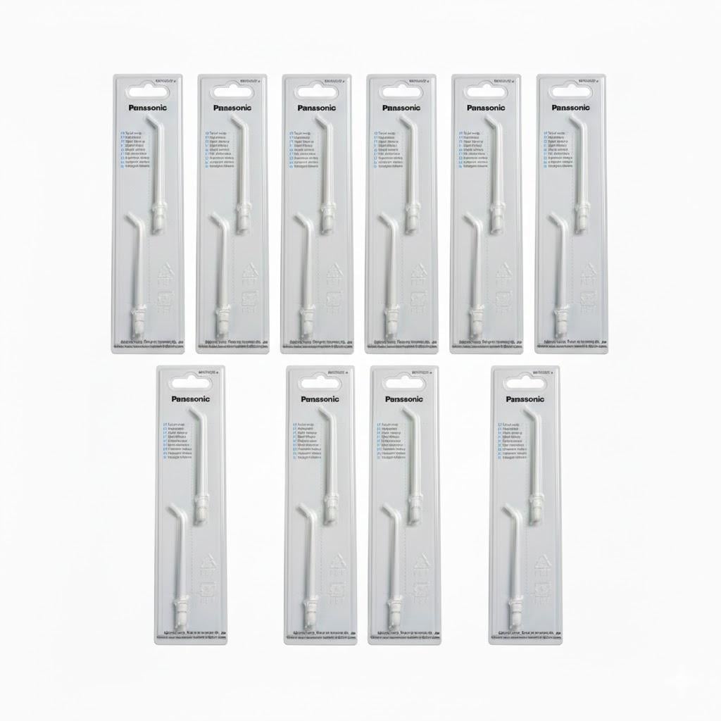 Сменные насадки для ирригатора Panasonic WEW-0987-W503-AS4 10 блистеров (31991453)