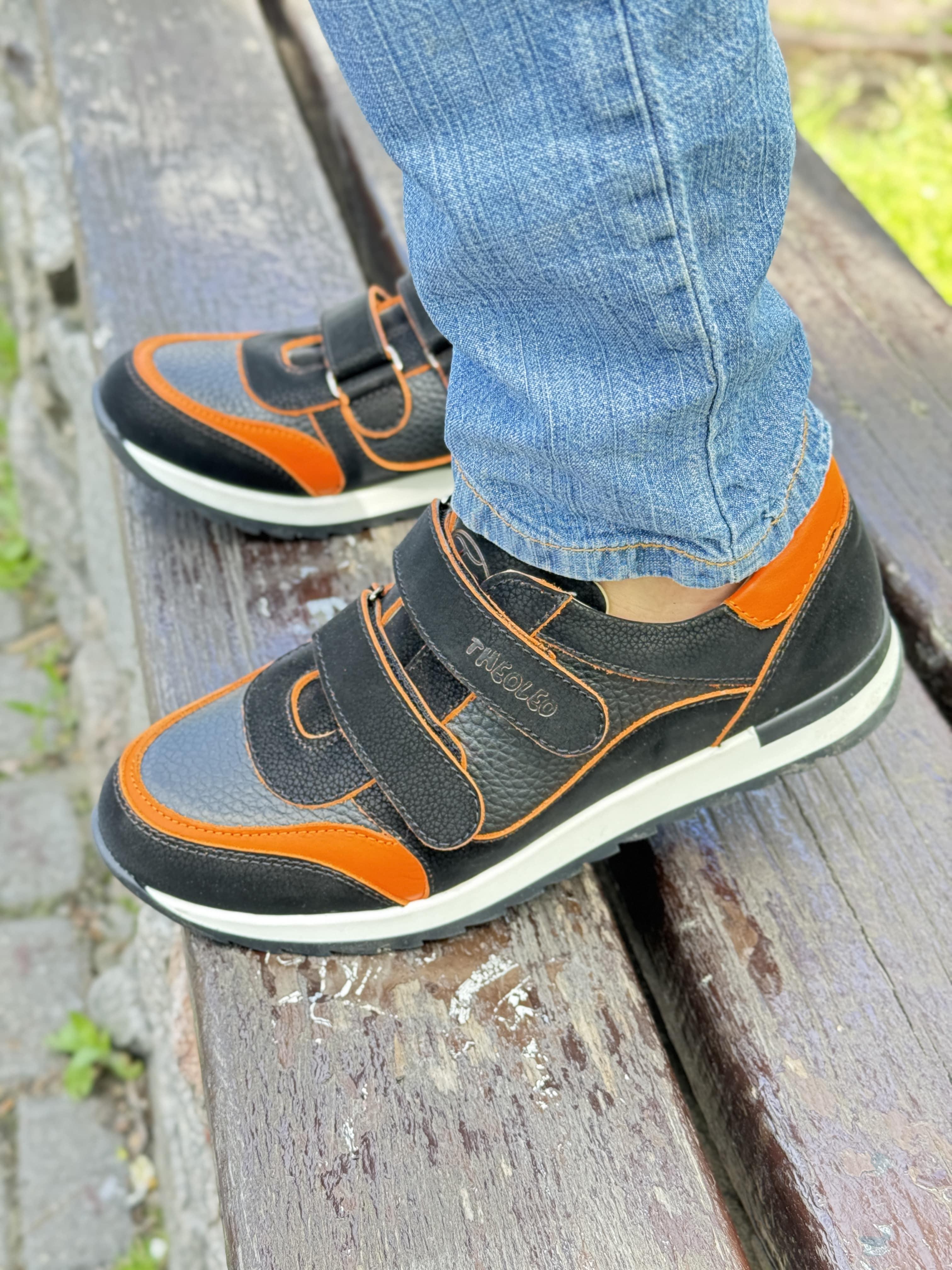 Кроссовки ортопедические для мальчика Theo Leo 1335 18,5 см р. 28 Разноцветный (2289323438)