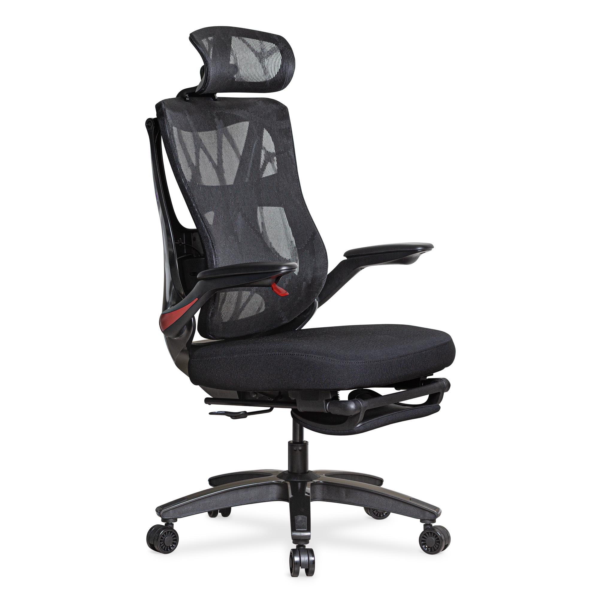 Геймерское кресло Mealux HF-G30 Black/Red (HF-G30 F/RB)