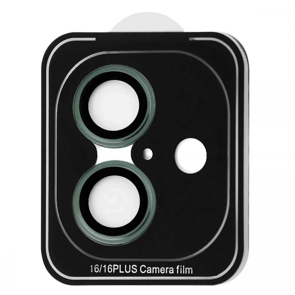 Защита камеры смартфона Proove Achilles для iPhone 16/16 Plus Green Защита камеры смартфона Proove Achilles для iPhone 16/16 Plus Green