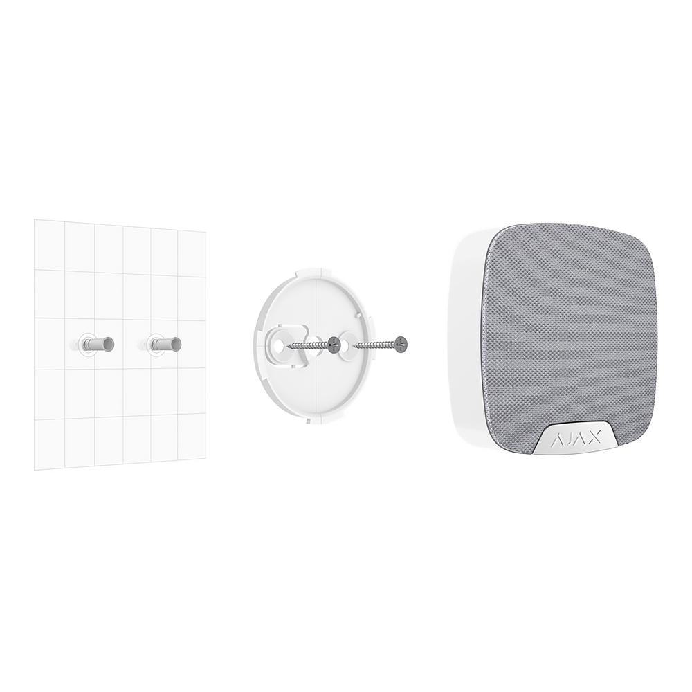Панель кріпильна Ajax SmartBracket для HomeSiren Black (17400)