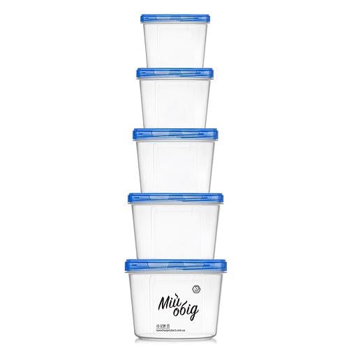 Контейнер Stenson NP-82с 0,2/0,3/0,5/0,7/1 л 5 шт. (16d91027)