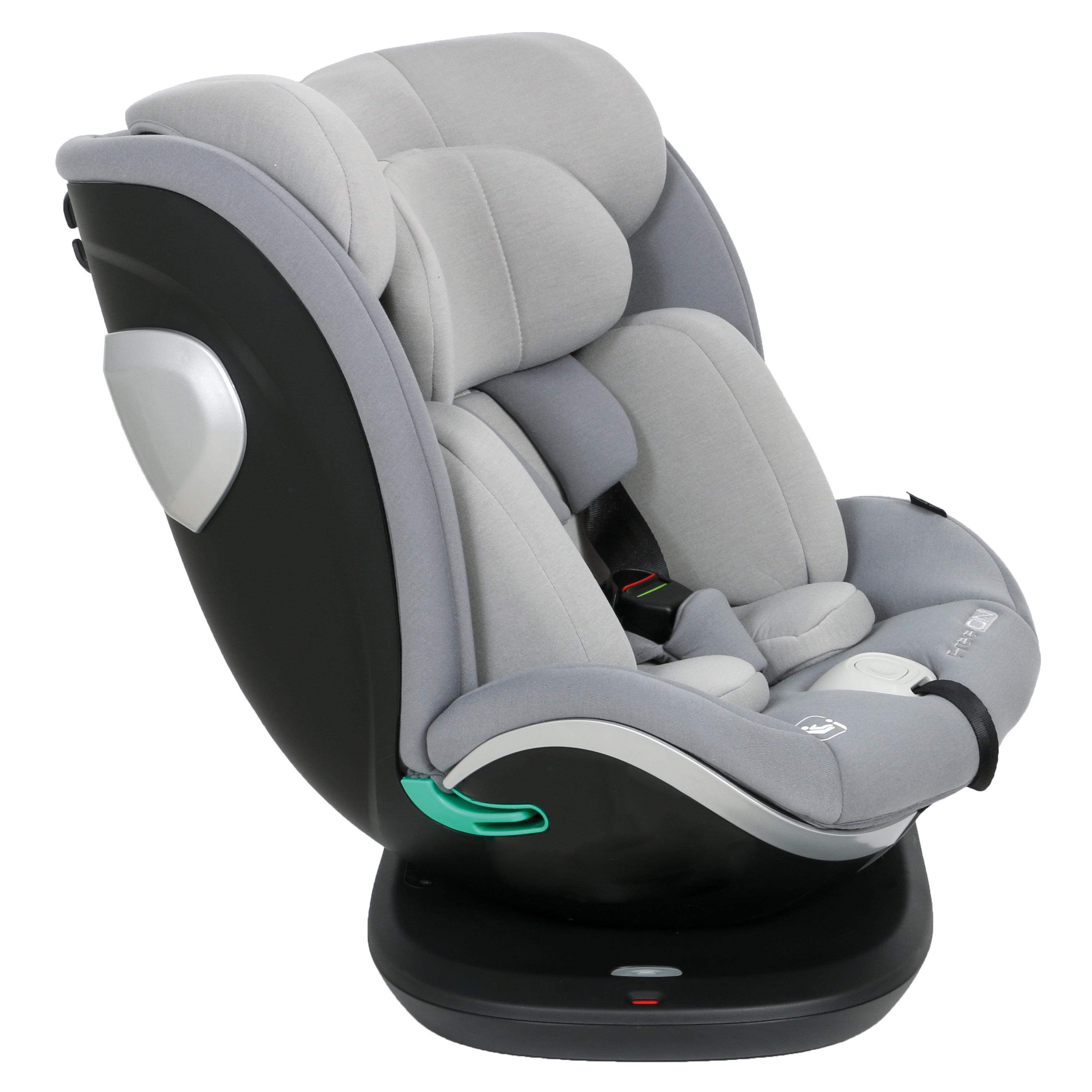 Автокресло FreeON Isofix OPAL 0-12 лет 0-36 кг вращается на 360° Grey (44466) - фото 5