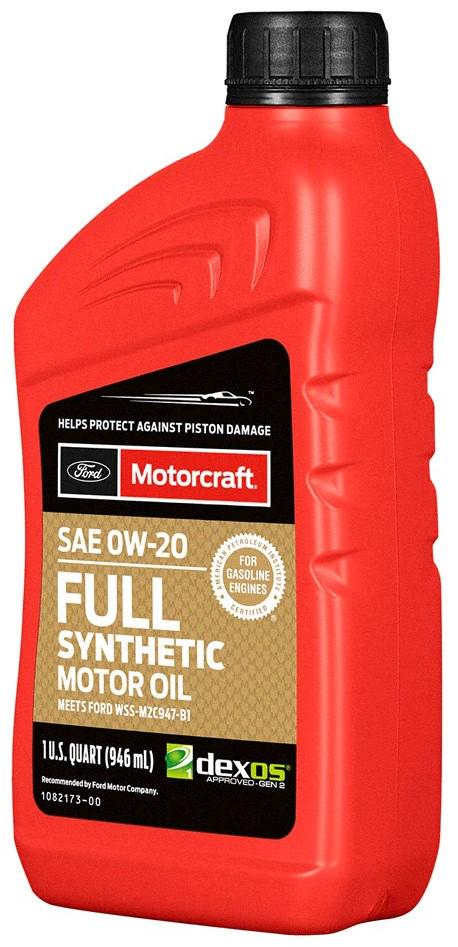 Моторне мастило Ford Motorcraft Full Synthetic 0W-20 0,946 л