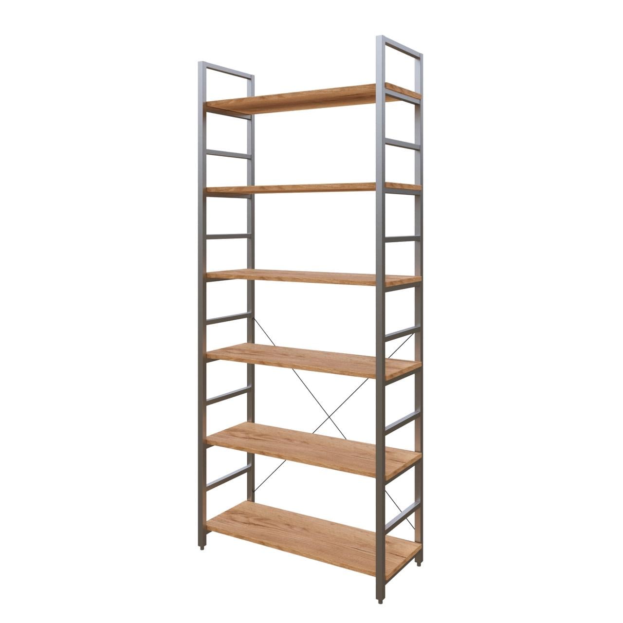 Стеллаж металлический Loft Details M-190-2 Дуб крафт золотой