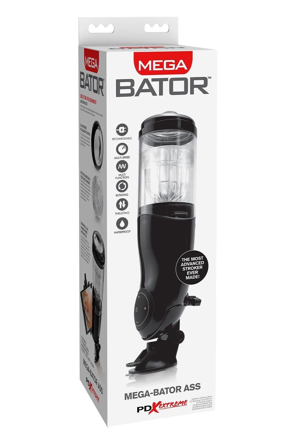 Мастурбатор автоматический PipeDream PDX Extreme Mega-Bator Ass 28 см Черный (P61489)