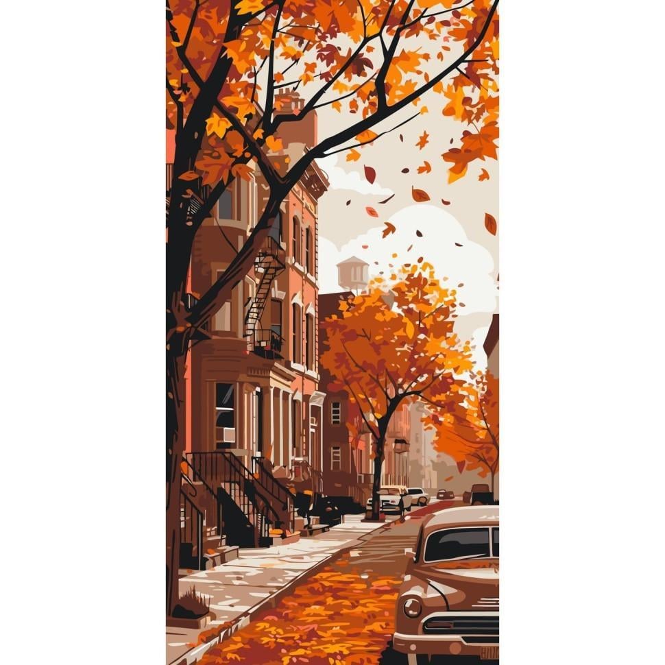 Картина по номерам ART CRAFT Осень в городе 40x80 см (11062-AC)