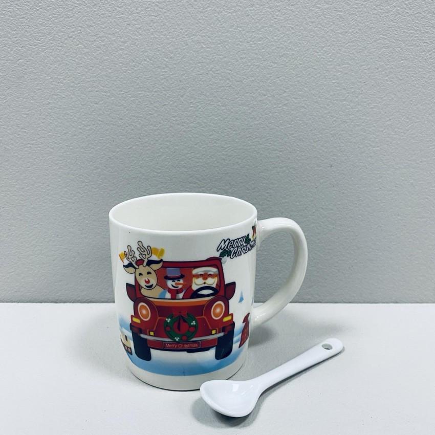 Чашка з ложкою Olens O8030-289/1 Новорічне асорті порцеляна 200 мл (2422776069) - фото 1 Чашка з ложкою Olens O8030-289/1 Новорічне асорті порцеляна 200 мл (2422776069) - фото 1