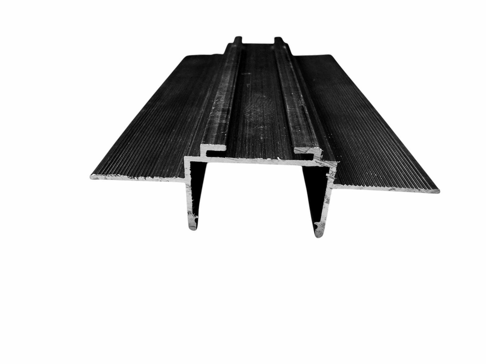 Профиль теневого шва раздельный 10 мм 2,5 м Черный (18155569)