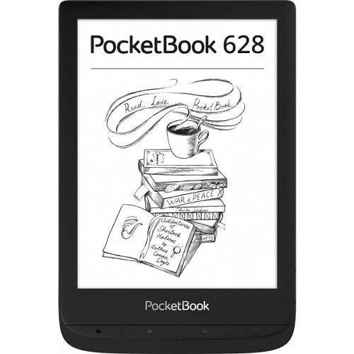 Електронна книжка PocketBook 628 Touch Lux 5 8 Гб Wi-Fi Black (PB628-P-CIS) - фото 1