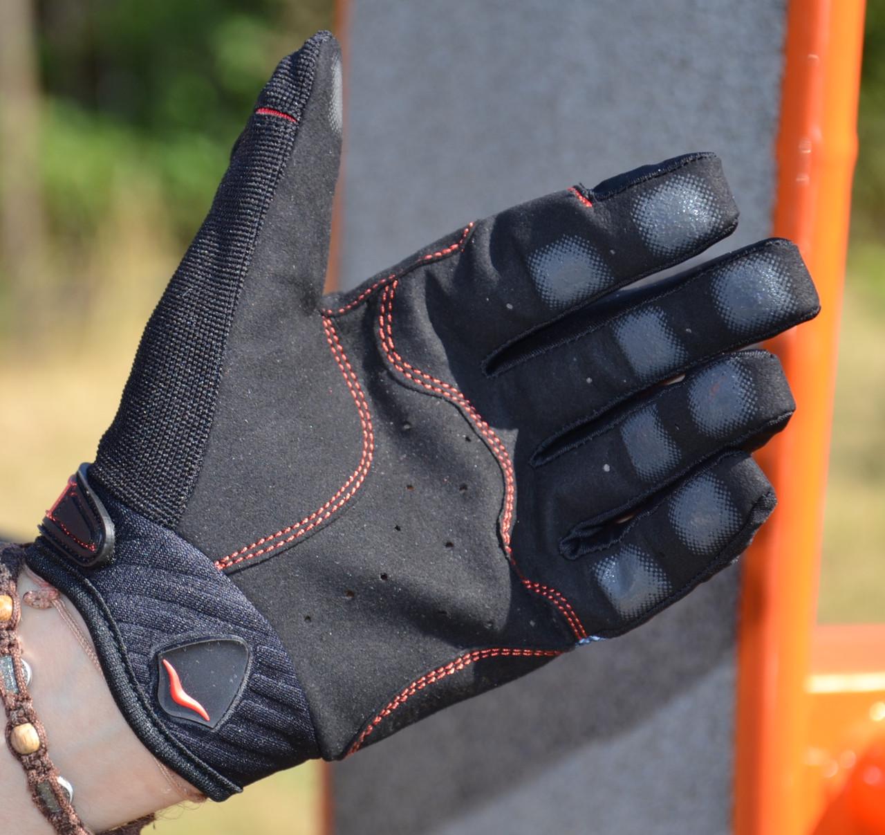 Рукавички для фітнесу MadMax MXG-102 X Gloves L Black/Grey/White - фото 4