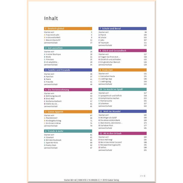 Книга Sinem Scheuerer/Rolf Brüseke "Starten wir! A2 Arbeitsbuch" (ISBN:9783190960002) - фото 2 Книга Sinem Scheuerer/Rolf Brüseke "Starten wir! A2 Arbeitsbuch" (ISBN:9783190960002) - фото 2