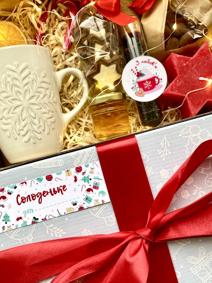 Набір подарунковий із чаєм і смаколиками (13569096) - фото 4
