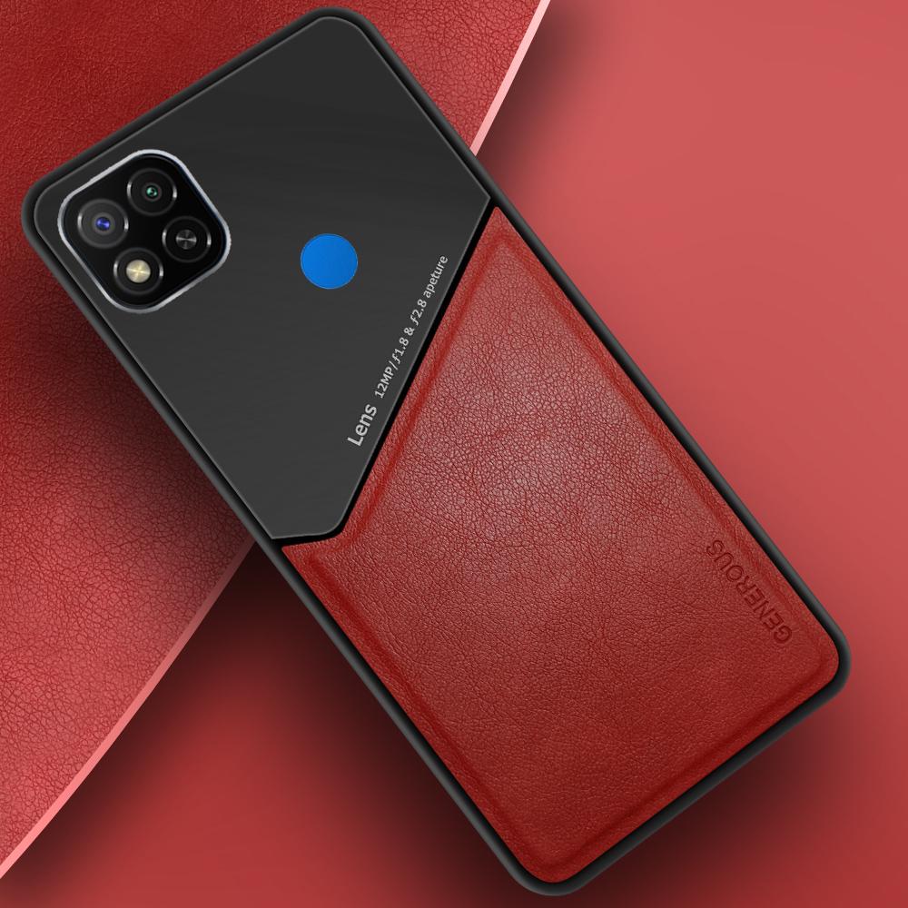 Комбинированный чехол Generous на Xiaomi Redmi 9C Red (20020-2D)