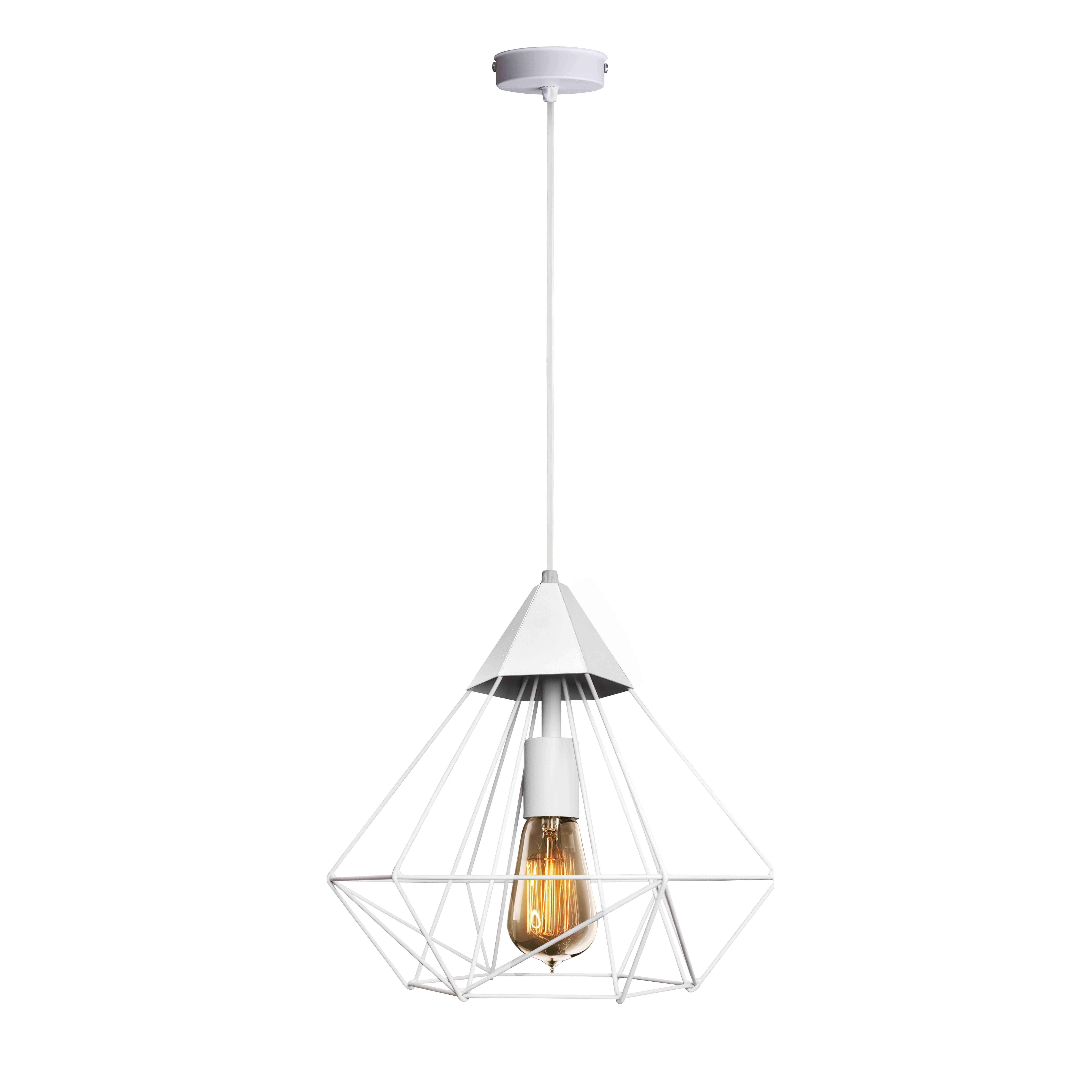 Светильник подвесной MSK ELECTRIC Crystal NL 0538 W в стиле лофт