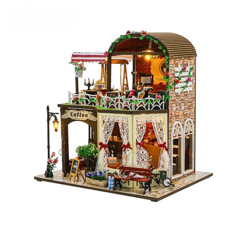 Румбокс DIY Raya’s Time Miniature Coffee House Kit (M2522)