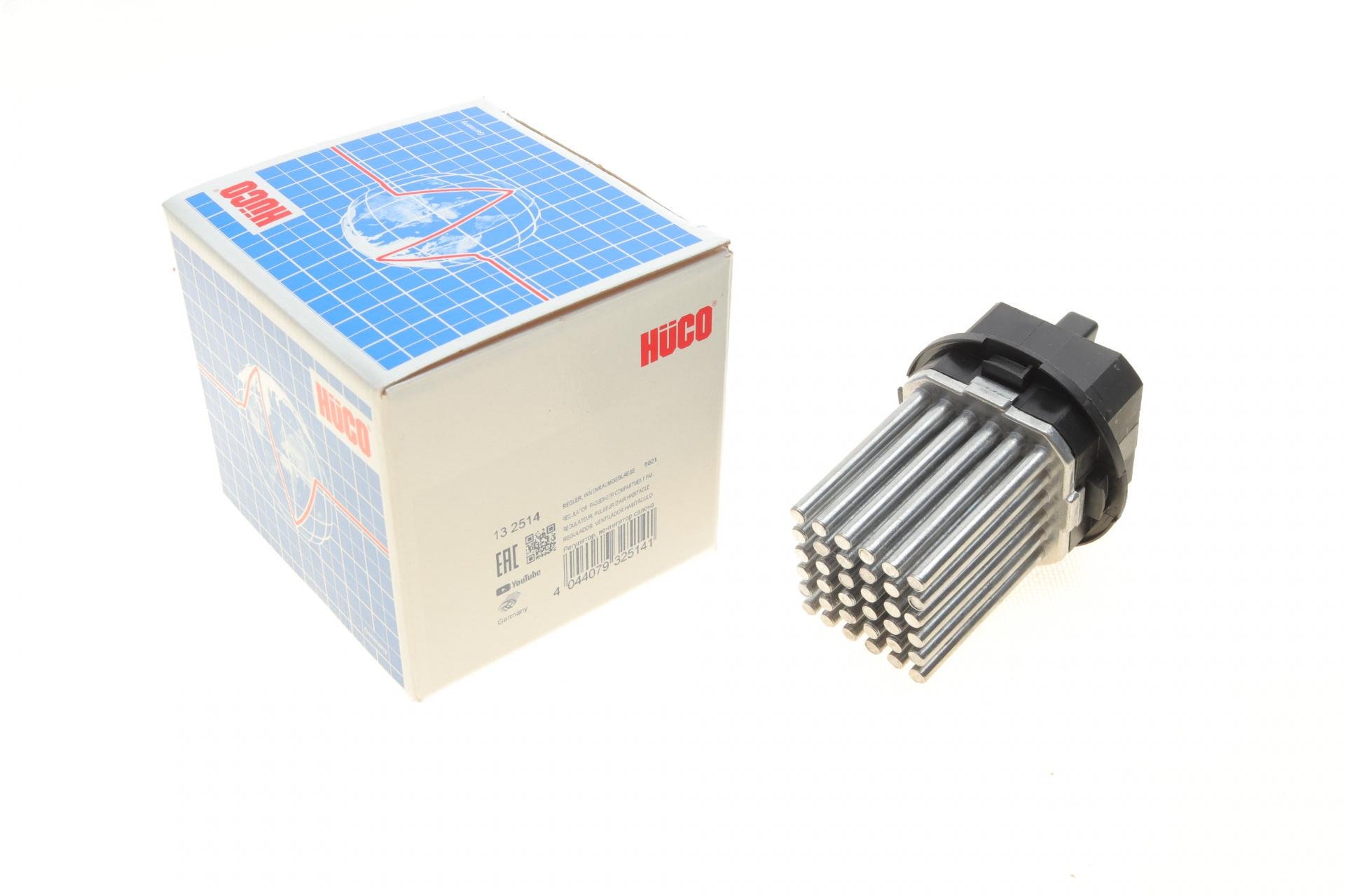 Резистор вентилятора пічки Citroen C3/C4/C5 04 HÜCO (132514 HITACHI)