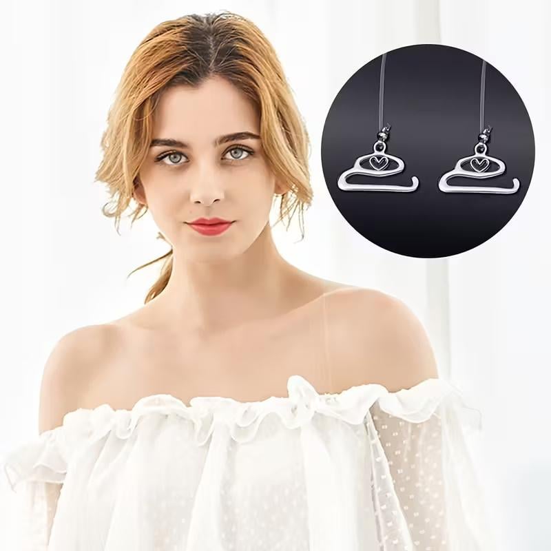 Бретелі для бюстгальтера тонкі силіконові з металевими гачками 1 пар 1 мм Прозорий (3000003773) - фото 4