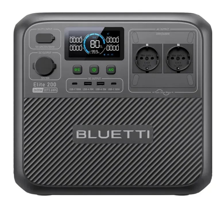 Зарядна станція BLUETTI Elite 200 V2 2600 Вт 2073 Вт/год LiFePO4