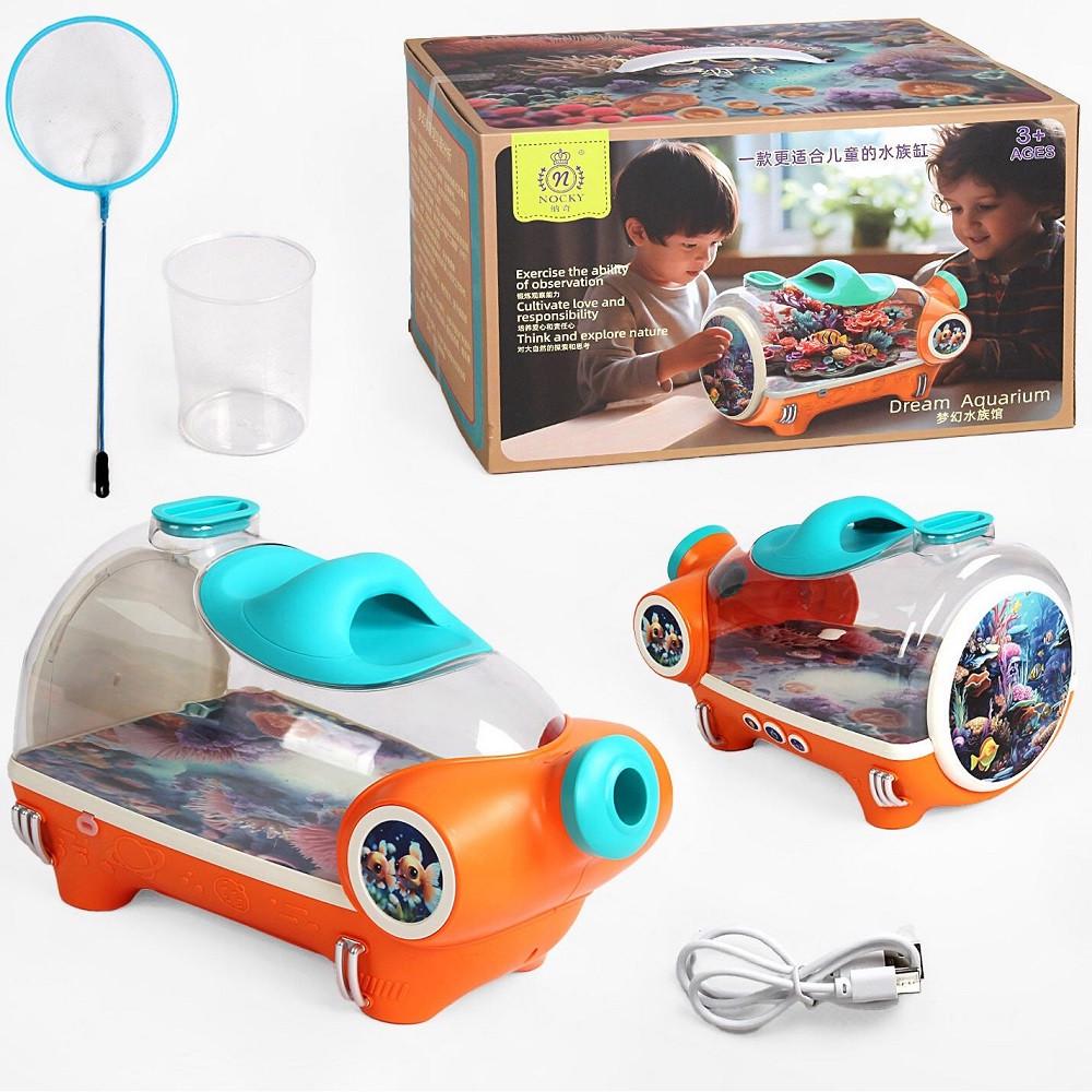 Акваріум для рибок настільний з компресором/підсвічуванням та аксесуарами акумуляторний (2446044317) - фото 10 Акваріум для рибок настільний з компресором/підсвічуванням та аксесуарами акумуляторний (2446044317) - фото 10