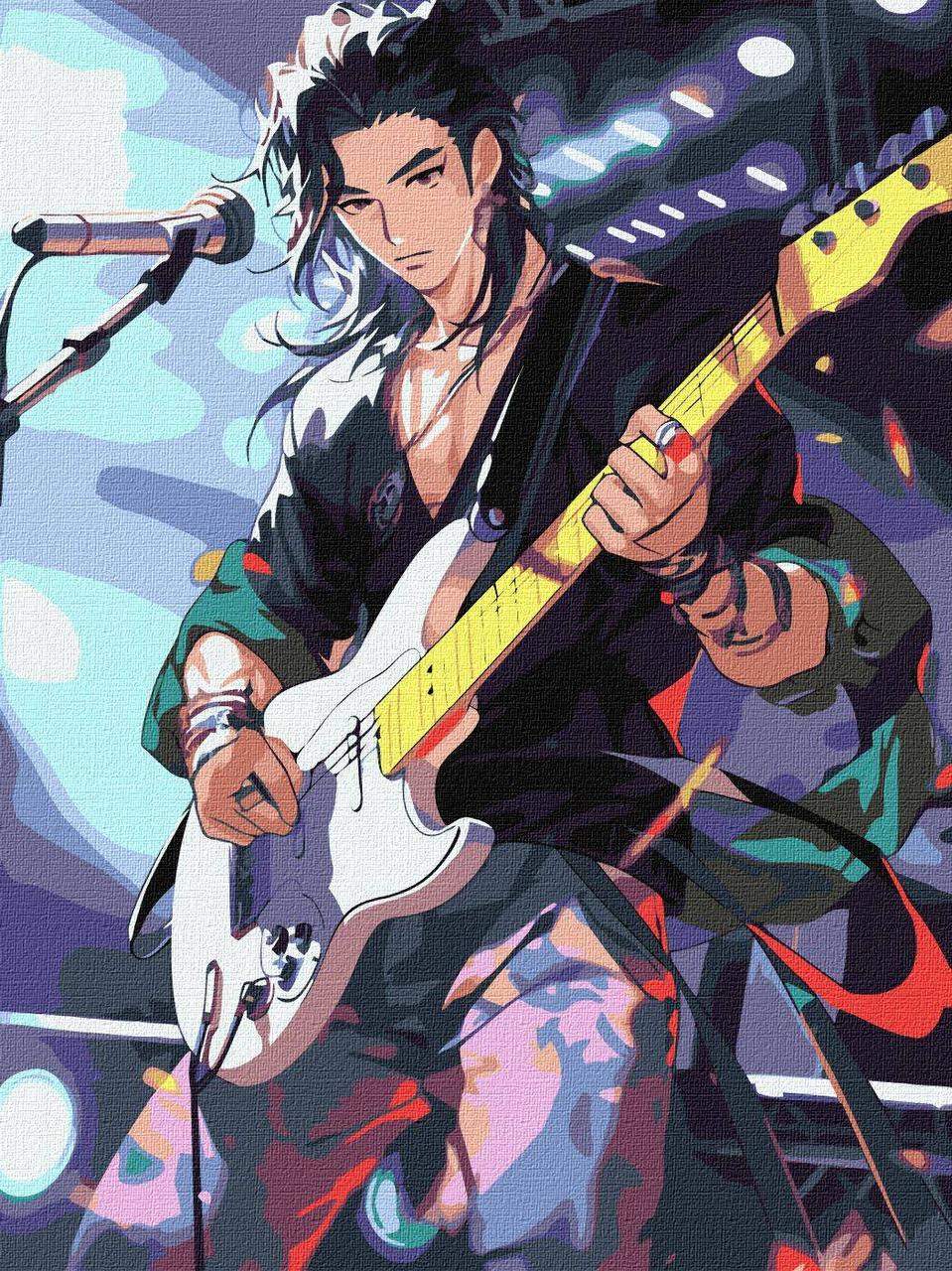 Картина по номерам Ideyka Талантливый музыкант 30х40 см (2824287302)