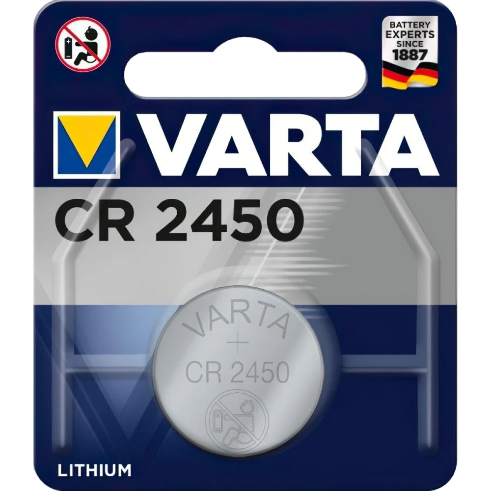 Батарейка Varta BLI 1 LITHIUM CR 2450(2983438929)
