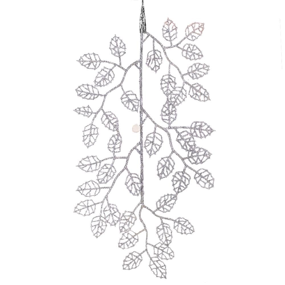 Игрушка на елку Elisey ветка 33 см Серебряный (NH-106-K-47)
