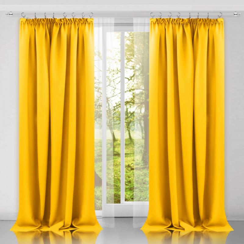 Штора на ленті Heaven 140х250 Жовтий Штора на ленті Heaven 140х250 Жовтий