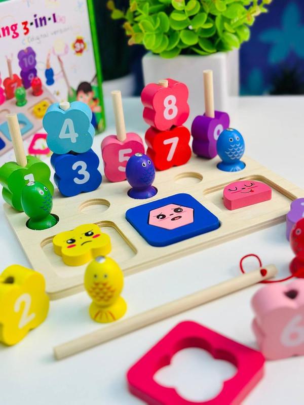 Игрушка развивающая Дощечка-сортер деревянная магнитная рыбалка для развития мелкой моторики рук 1-3 года (2795382750) - фото 5 Игрушка развивающая Дощечка-сортер деревянная магнитная рыбалка для развития мелкой моторики рук 1-3 года (2795382750) - фото 5