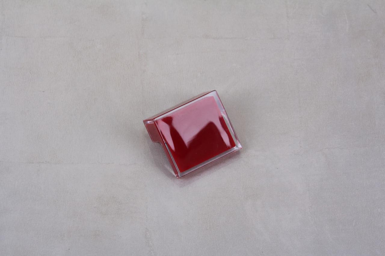 Мебельная ручка Poliplast РП-39/32 Прозрачный красный (22425)