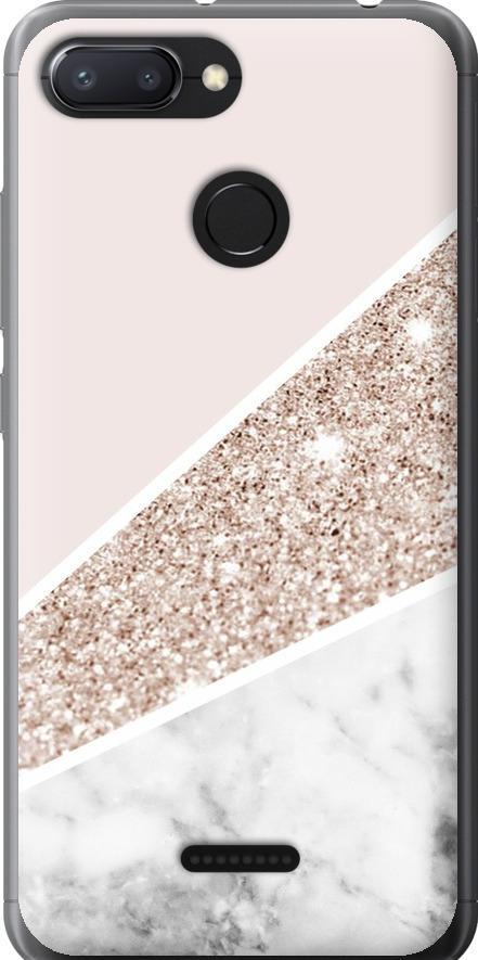 Чехол на Xiaomi Redmi 6 Пастельный мрамор (4342t-1521-42517) Чехол на Xiaomi Redmi 6 Пастельный мрамор (4342t-1521-42517)