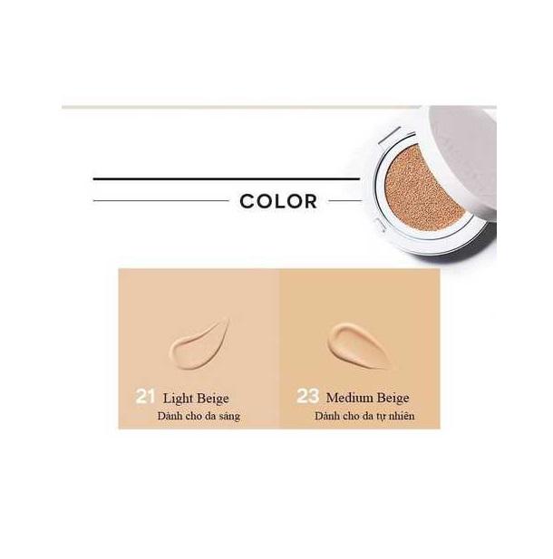 Тональный крем-кушон для стойкого макияжа MISSHA M Magic Cushion Cover Lasting SPF50+/PA+++ №23 15 мл (8809581449299) - фото 4