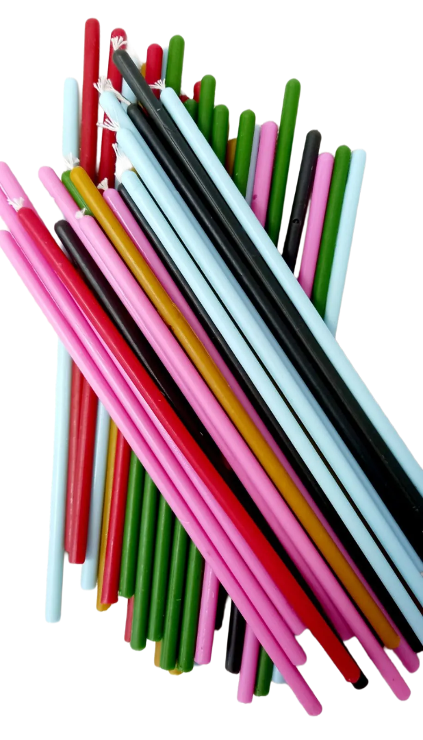 Свічка воскова №60 Білий (24631758) - фото 2