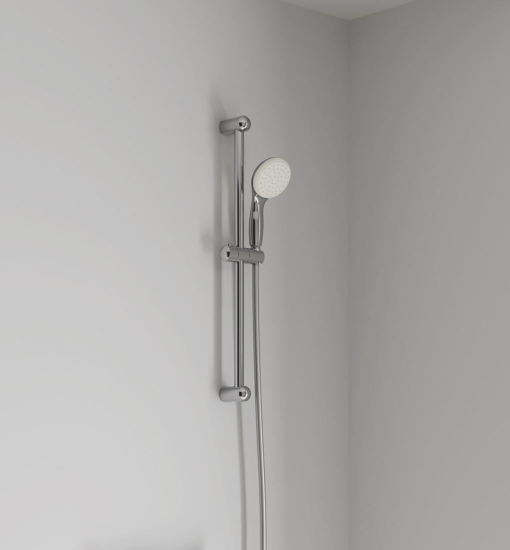 Гарнітур душовий 1 режим струменю Grohe Tempesta 100 (27853001) - фото 4