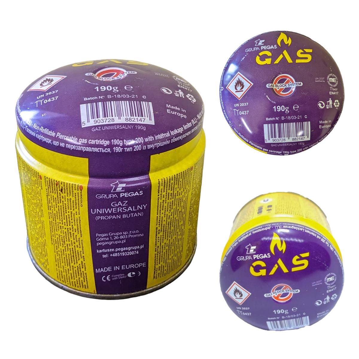 Баллон газовый пробивной PEGAS 190 г - фото 2 Баллон газовый пробивной PEGAS 190 г - фото 2