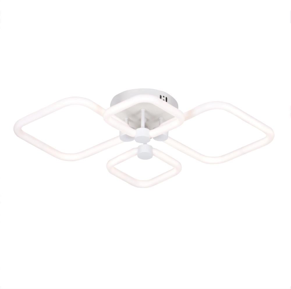 LED-люстра стельова Valeso з пультом на чотири плафони 3000/6500K IP20 G 2589/2+2 WT 72W Білий (28685977)