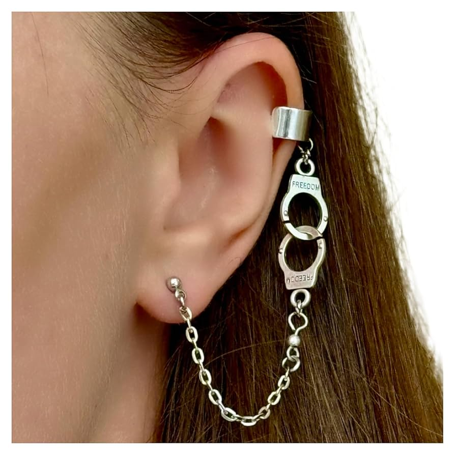 Сережка каф наручники freedom 1 шт. (2329597491)