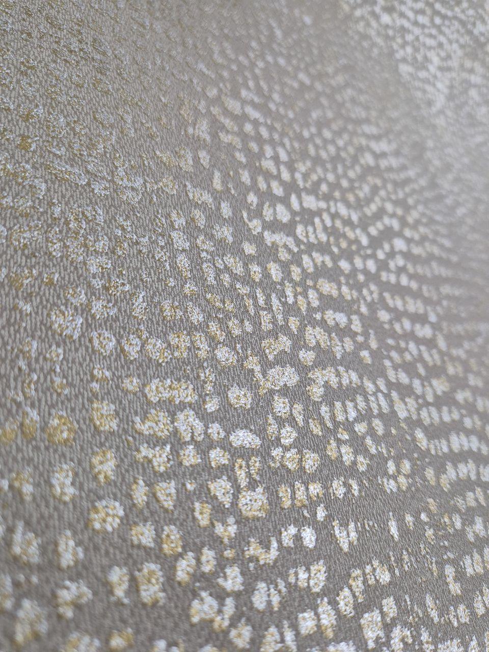 Шпалери вінілові Marburg 10,05x1,06 м Кавово-золотистий (31357) - фото 7