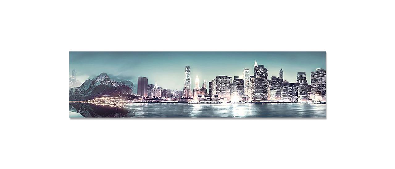 Наклейка виниловая на кухню Zatarga Город под горой 650х2500 мм (1274514203)