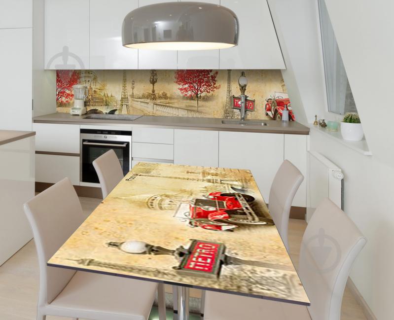 Наклейка 3Д виниловая на стол Zatarga «Старая открытка» 600х1200 мм (Z183341st) Наклейка 3Д виниловая на стол Zatarga «Старая открытка» 600х1200 мм (Z183341st)