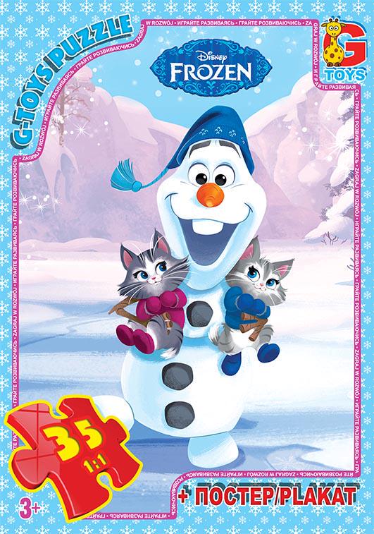 Пазли G-Toys із серії Frouzen 35 ел. (MTT-142711) Пазли G-Toys із серії Frouzen 35 ел. (MTT-142711)