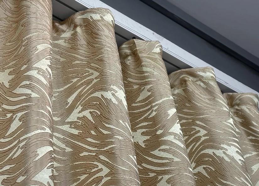 Тканина для штор жакард Magic 1,45 м Пісочний (1604ш) - фото 7 Тканина для штор жакард Magic 1,45 м Пісочний (1604ш) - фото 7
